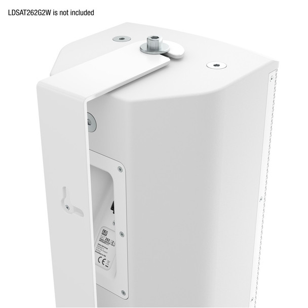 LD Systems LDS-SAT262G2WMBW - Swivel Wall Mount for SAT 262G2  - White