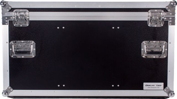 DeeJay LED Fly Drive Utility Trunk Case with Caster Board (Black, 41 x 27 x 22")