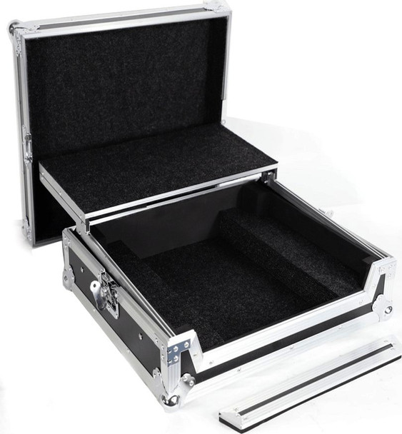 DeeJay LED Fly Drive Case for Roland DJ505 Pro DJ Controller or Similar with Laptop Shelf