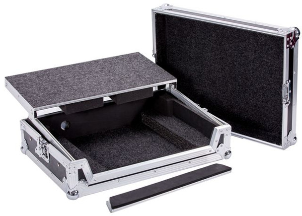 DEEJAY LED TBHMIXDECKEXPLT - Fly Drive Case For Case One Numark MIXDECKEXP All In One System with Laptop Shelf