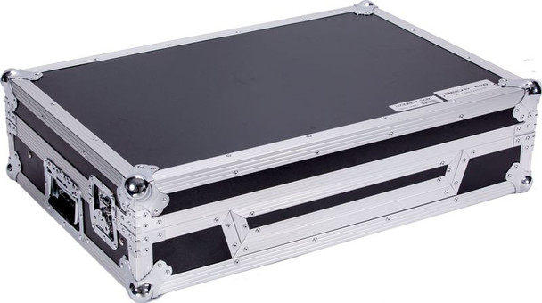 DEEJAY LED TBHMCX8000LT - Fly Drive Case For Denon MCX8000 Pro DJ Controller or Similarly Sized Equipment w/Laptop Shelf w/Wheels