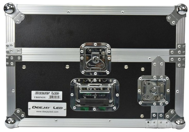 DEEJAY LED TBHM3U - Fly Drive Amplifier Rack Case  10u Space Slant Mixer Rack / 3u Space Vertical Rack 