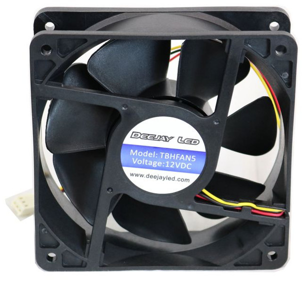 DEEJAY LED TBHFAN5 - 5-in Car Amplifier or Computer Cooling Fan