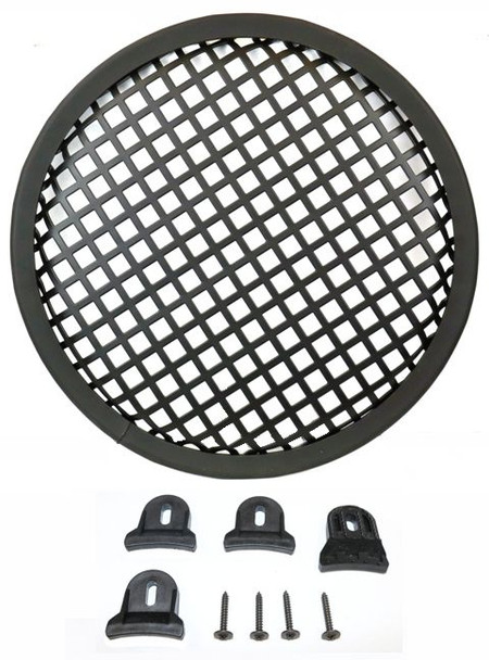 DEEJAY LED TBH8GR - 8-in Diameter Steel Monster Mesh Grill for 8-in Woofers with hardware