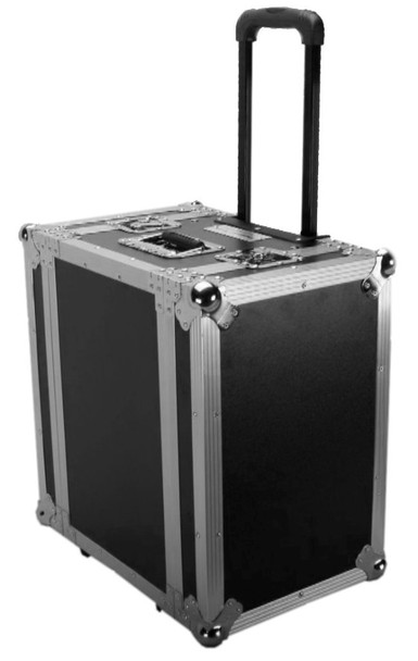 DeeJay LED 6 RU Effect Deluxe Case with Pull-Out Handle and Wheels (14" Deep)