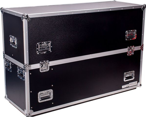 DEEJAY LED TBH2LED42WHEELS - Fly Drive Case For Two 42 inch LED or Plasma Displays with Caster Board