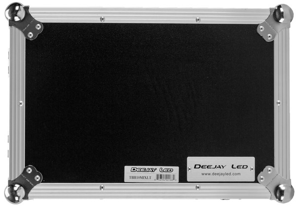 DeeJay LED 10" DJ Mixer Case with Laptop Shelf