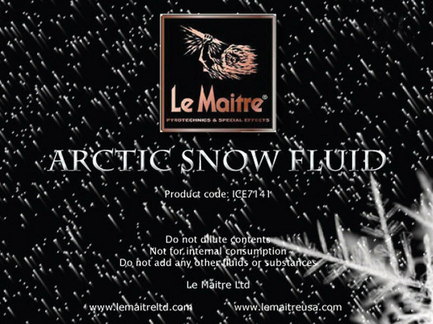 Le Maitre ICE7141D - ARCTIC SNOW 204L DRUM