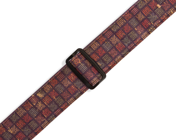 Levy's Leathers MX8-004 - 2 inch Wide Cork Guitar Strap.