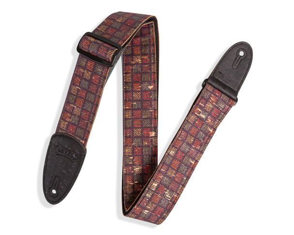 Levy's Leathers MX8-004 - 2 inch Wide Cork Guitar Strap.
