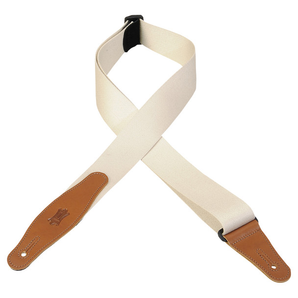 Levy's Leathers MSSR80-NAT -  2" Wide Natural Rayon Guitar Strap.