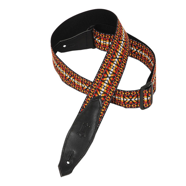Levy's Leathers MSSN80-SNS -  2" Wide Sunset Woven Guitar Strap.