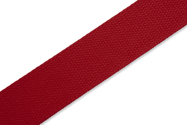 Levy's Leathers MSSC8-RED -  2" Wide Red Cotton Guitar Strap.