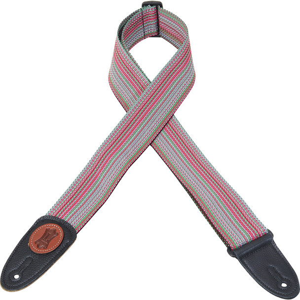 Levy's Leathers MSS8-MLT - 2" Wide Multi Color Polypropylene Guitar Strap