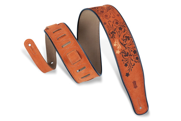 Levy's Leathers MSS3EP-005 -  2 1/2" Wide Suede Guitar Strap.
