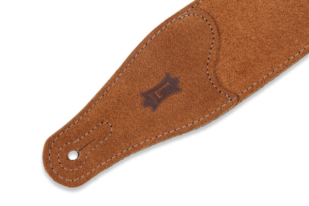 Levy's Leathers MS26COP-006 -  2 1/2" Wide Suede Guitar Strap.