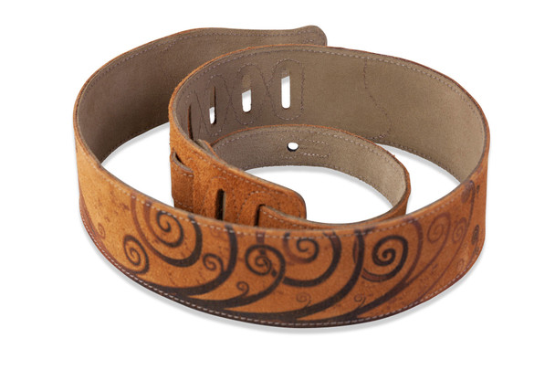 Levy's Leathers MS26COP-006 -  2 1/2" Wide Suede Guitar Strap.