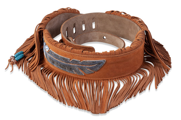 Levy's Leathers MS17AIF-004 -  2 1/2" Wide Suede Guitar Strap.