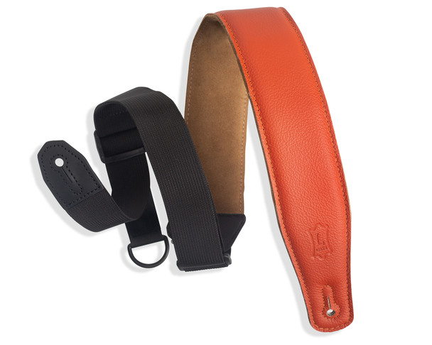 Levy's Leathers MRHGS-ORG - 2 1/2 inch Wide Ergonomic RipChord Guitar Strap.