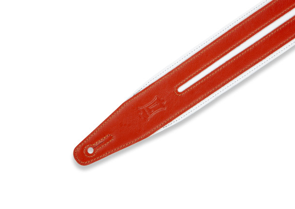 Levy's Leathers MG317DRS-WHT_ORG - 2 1/2" Wide White Garment Leather Straps