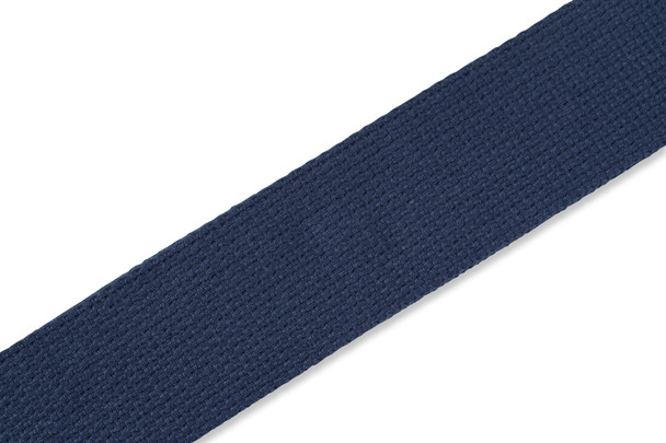 Levy's Leathers MC8-NAV-L - 2" wide navy cotton strap.
