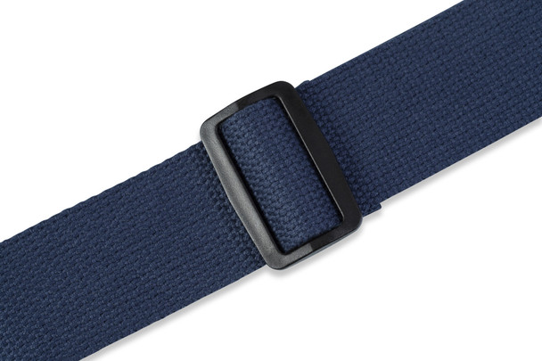 Levy's Leathers MC8-NAV -  2" Wide Navy Cotton Guitar Strap.