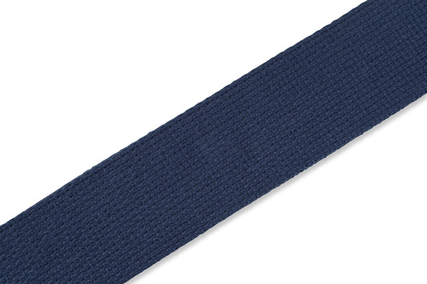 Levy's Leathers MC8-NAV -  2" Wide Navy Cotton Guitar Strap.