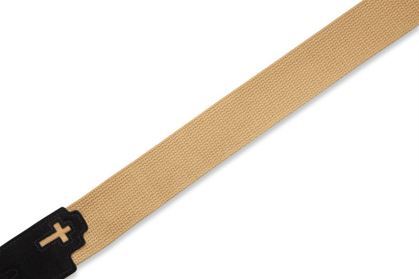 Levy's Leathers MC8C-TAN - 2" Cotton Guitar Strap