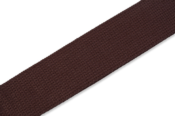 Levy's Leathers MC8-BRN-L - 2" wide brown cotton strap.
