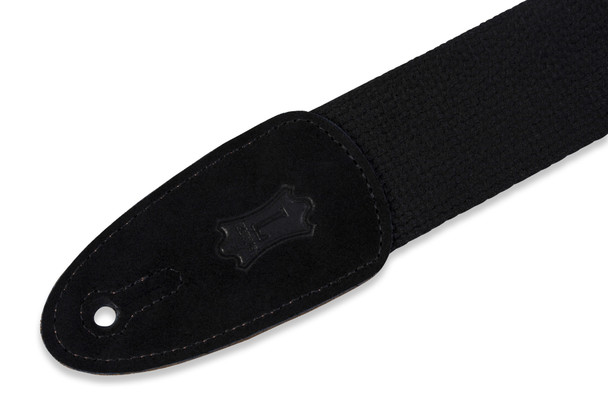 Levy's Leathers MC8-BLK-L - 2" wide black cotton strap.