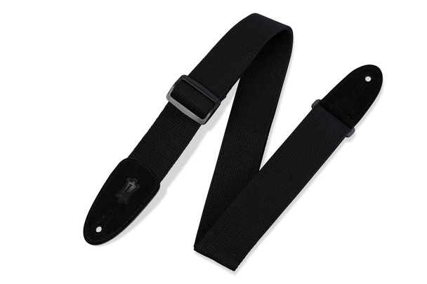 Levy's Leathers MC8-BLK-L - 2" wide black cotton strap.