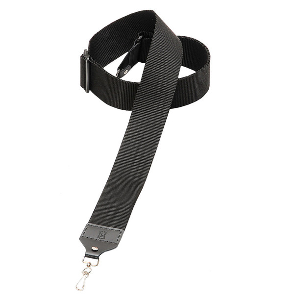 Levy's Leathers M10-BLK - 2" Wide Black Soft-hand Polypropylene Banjo Strap