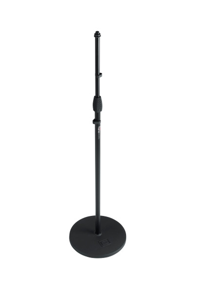 Gator Frameworks GFW-MIC-1200 - Frameworks Roundbase Mic Stand with 12" Round Base and Standard Twist Clutch