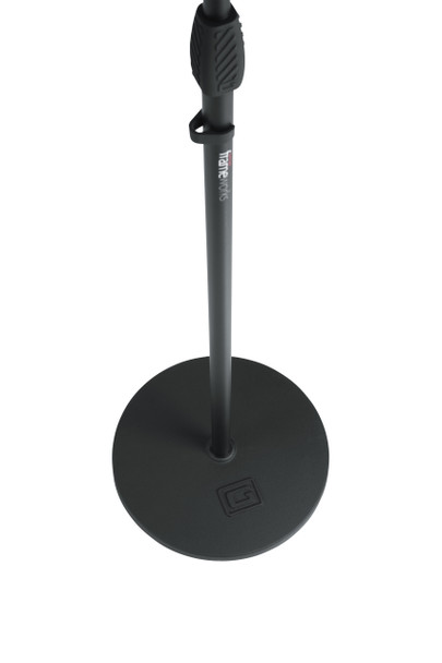 Gator Frameworks GFW-MIC-1200 - Frameworks Roundbase Mic Stand with 12" Round Base and Standard Twist Clutch
