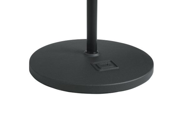 Gator Frameworks GFW-MIC-1200 - Frameworks Roundbase Mic Stand with 12" Round Base and Standard Twist Clutch