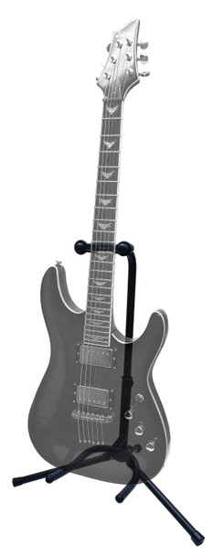 Gator Frameworks RI-GTRSTD-1 - Rok-It Tubular Guitar Stand to Hold Electric or Acoustic Guitars. Padded Body and Neck Cradle.