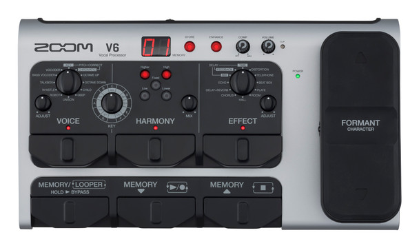 Zoom ZV6 - V6 Vocal Processor