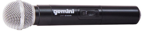 Gemini	UHF-01M Wireless Microphone 