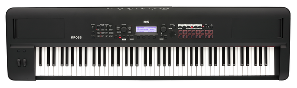 KORG KROSS288MB Performance Synth/Workstation with Added PCM and Sounds in Matte Black