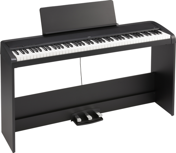 KORG B2SPBK 88-Key Digital Piano w/ stand; Audio/MIDI USB; Free Software