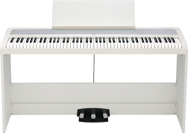 KORG B2SPWH 88-Key Digital Piano w/ stand; Audio/MIDI USB; Free Software