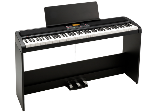 KORG XE20SP Ensemble Digital Piano with Stand and Three-Pedal System