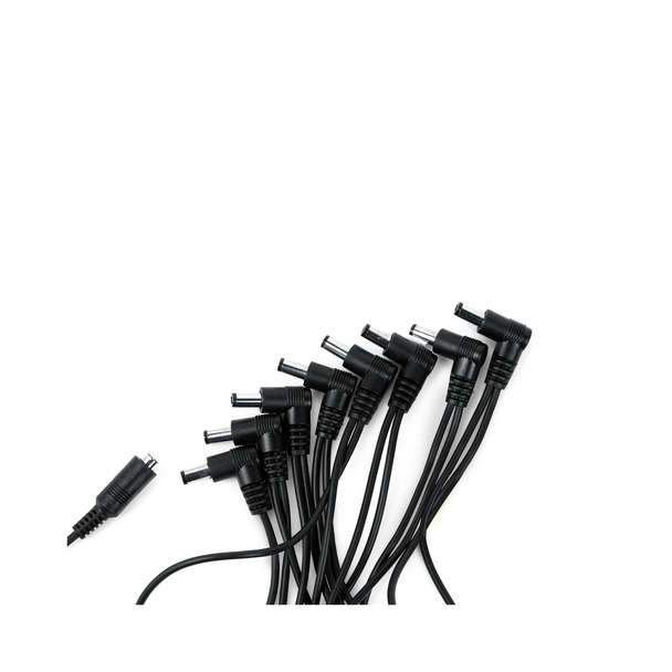 Gator Cases GTR-PWR-1MAX 9V DC Power Adapter and 8-Output Daisy Chain Cable Combo pack
