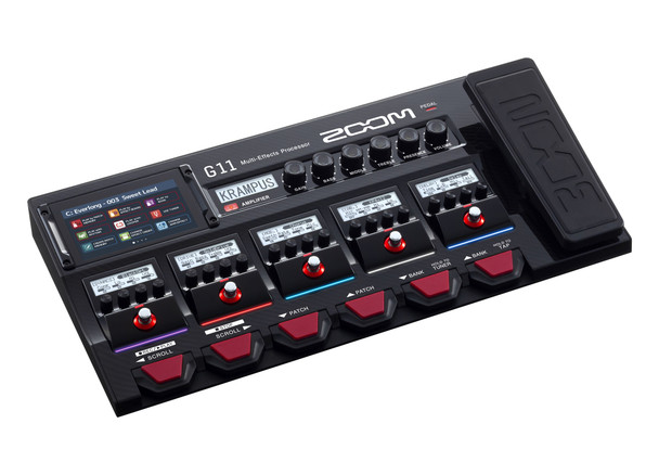 Zoom ZG11 Multi-Effects Processor with Expression Pedal