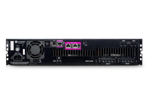 Crown DCi 4|600DA Four-Channel Dante/AES67 Power Amplifier