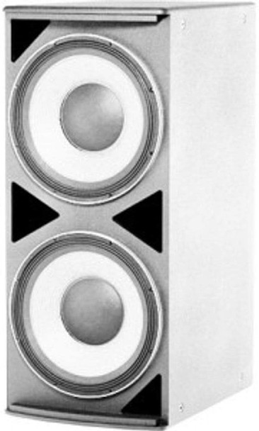 JBL Professional ASB6128-WH Dual High-Power 18-Inch Subwoofer System, White