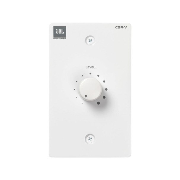 JBL CSR-V Wall Controller with Volume Control for use with CSM-21, CSM-32, All CSMA (White)