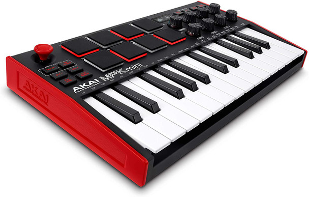 AKAI Pro MPKMINI3B PORTABLE USB KEYBOARD SPEC EDITION BLACK