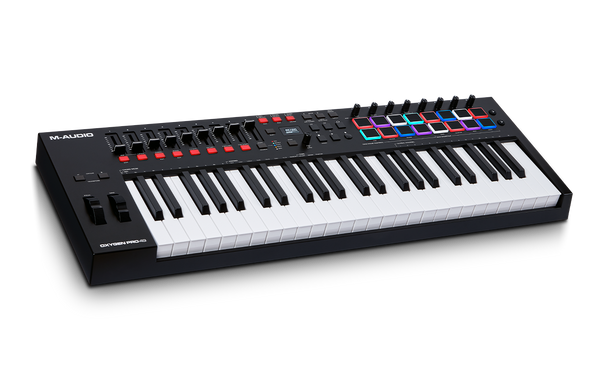 M-Audio Oxygen Pro 49 Powerful, 49-key USB powered MIDI controller with Smart Controls and Auto-mapping