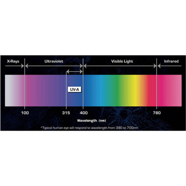 Antari DarkFX Strip 1020; 12 x 365nm, UV Strip - Requires PD4 MkII